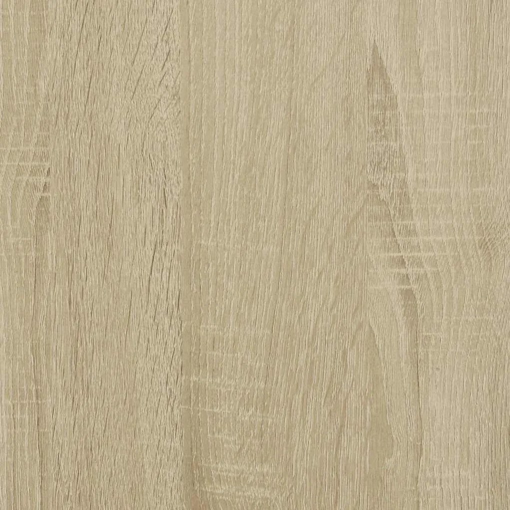 Βιβλιοθήκη Sonoma Oak 60x35x139 cm Ξύλινη κατασκευή - Καφέ