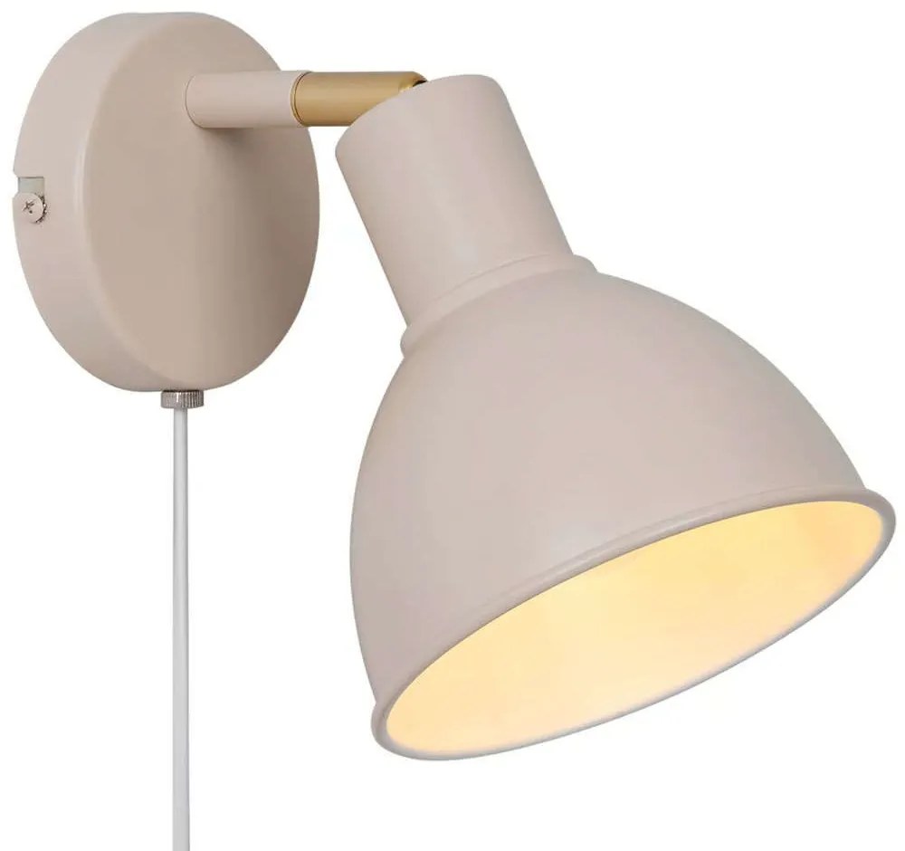 Φωτιστικό Τοίχου - Απλίκα Pop 45841009 Φ15,5x20cm E27 18W Beige Nordlux