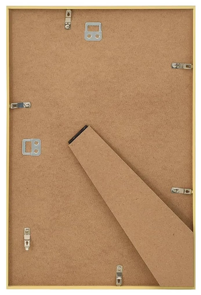 vidaXL Κορνίζες Κολάζ για Τοίχο/Τραπέζι 5 τεμ. Χρυσές 42x59,4 εκ. MDF