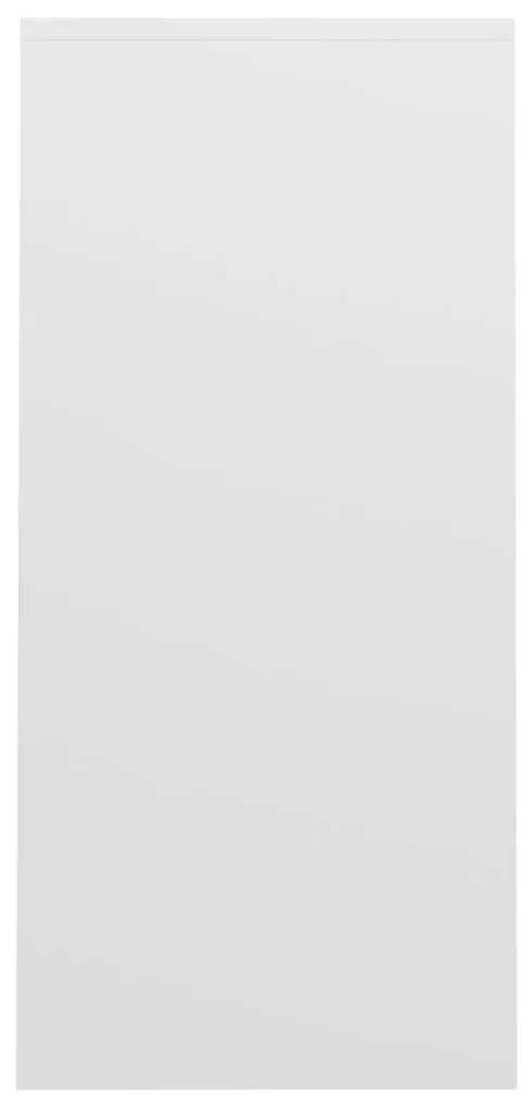 vidaXL Γραφείο Notebook Λευκό 102,5 x 35 x 75 εκ. από Επεξ. Ξύλο