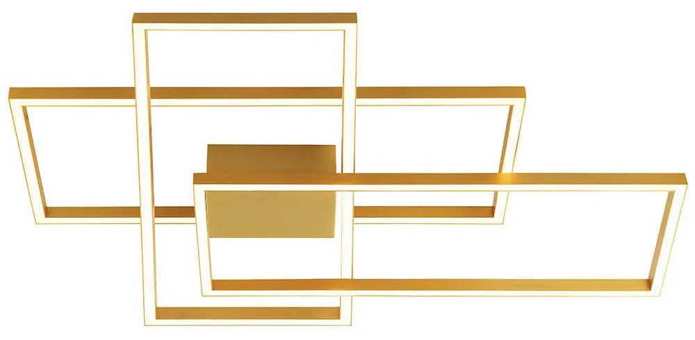Φωτιστικό Οροφής - Πλαφονιέρα 2022 Led 3000K 55W Gold Matt Aluminum,Acrylic