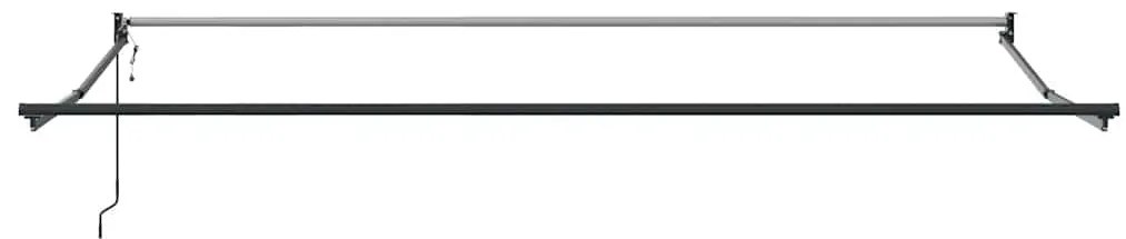 vidaXL Τέντα Πτυσσόμενη Αυτόματη Πορτοκαλί / Καφέ 4,5 x 3 μ.