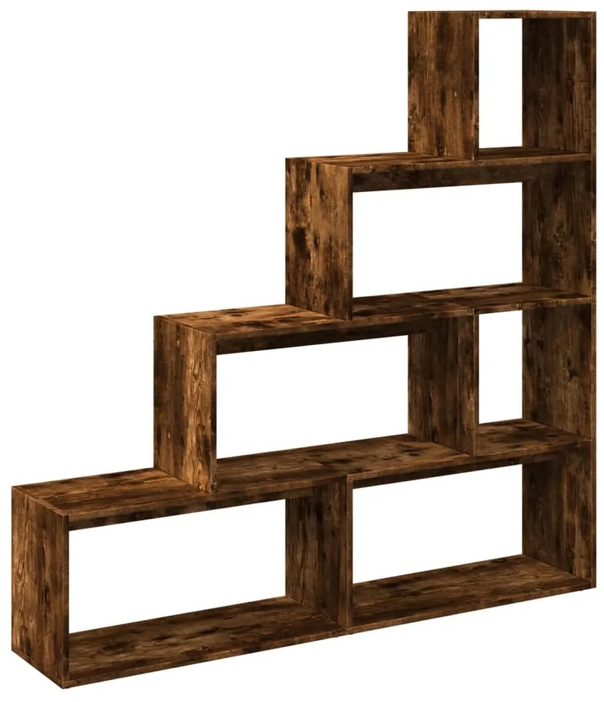 vidaXL Βιβλιοθήκη/Διαχωριστικό Χώρου 4 Επ. 143,5x29x143,5 εκ. Επ. Ξύλο
