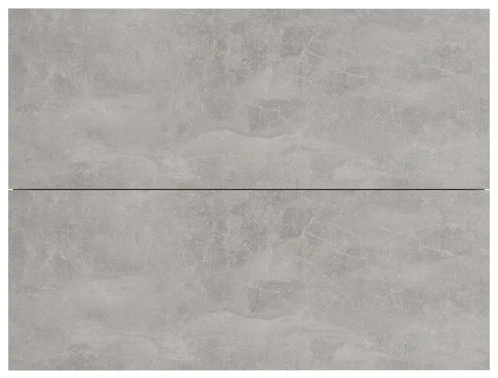 Κομοδίνο Γκρι του Σκυροδέματος 40 x 30 x 30 εκ. από Μοριοσανίδα - Γκρι