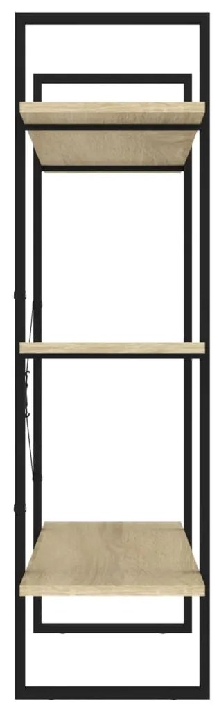 vidaXL Βιβλιοθήκη Χρώμα Sonoma Δρυς 100 x 30 x 105 εκ. από Επεξ. Ξύλο