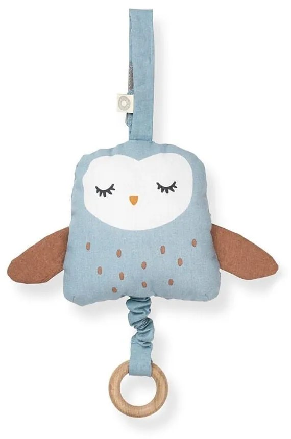 Μουσικό Παιχνίδι Κρεμαστό Ugla Owl 54-21024011 14x12cm Blue Franck &amp; Fischer