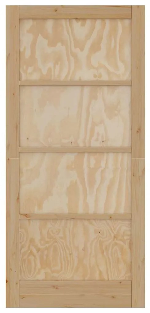 vidaXL Εσωτερική Πόρτα Καφέ 93 x 202 cm Κόντρα πλακέ