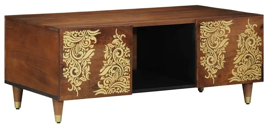 vidaXL Τραπεζάκι σαλονιού Μέλι Καφέ 100 x 54 x 40 εκ