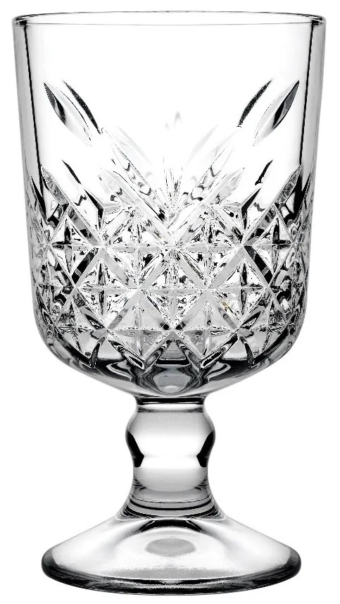 Ποτήρι Κρασιού Γυάλινο Διάφανο Timeless 230ml/8,75x15,1εκ. ESPIEL SP440376G4