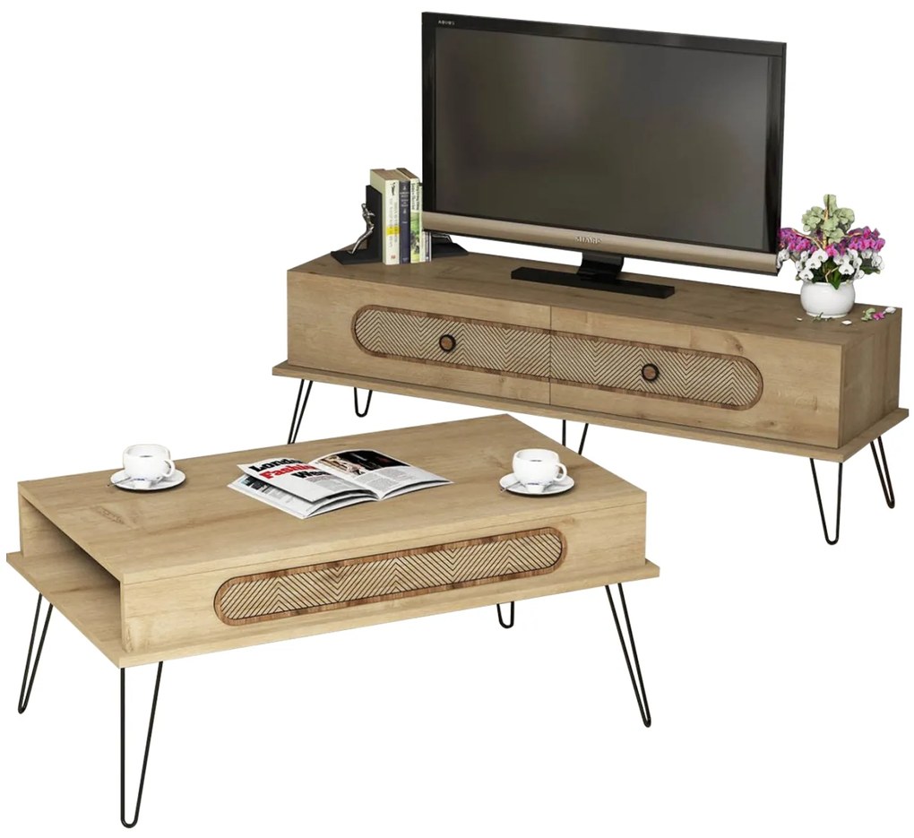 ΣΥΝΘΕΣΗ ΣΑΛΟΝΙΟΥ ΜΕΛΑΜΙΝΗΣ 2ΤΜΧ ΦΥΣΙΚΟ ΟΑΚ FB911851.02 9996502