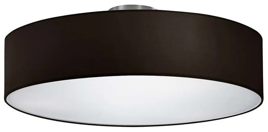 Φωτιστικό Οροφής - Πλαφονιέρα Hotel 603900302 Black Trio Lighting Fabric