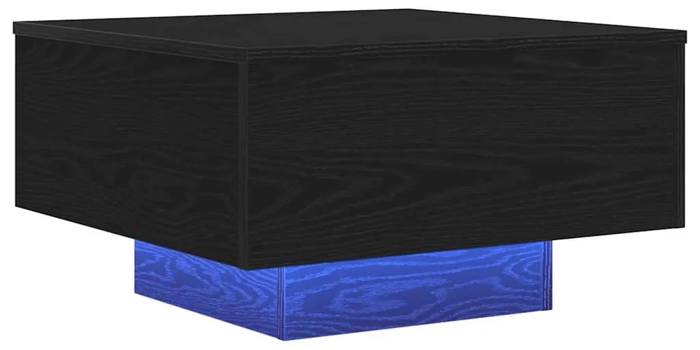 vidaXL Τραπεζάκι Σαλονιού Μαύρη δρυς 55 x 55 x 31 cm