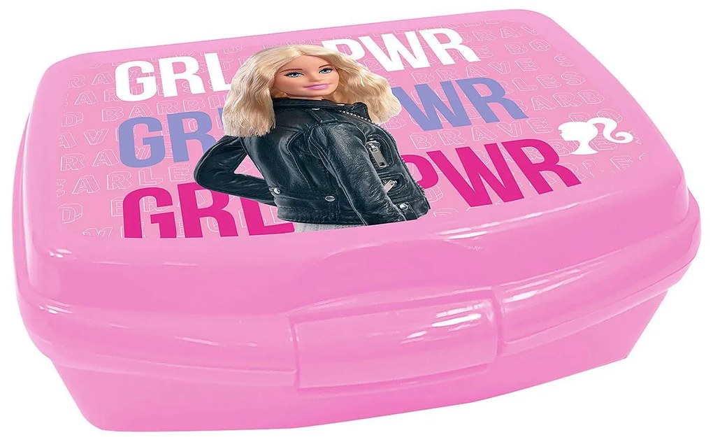 ΔΟΧΕΙΟ ΠΛΑΣΤΙΚΟ ΦΑΓΗΤΟΥ BARBIE 16,5x12,5x6cm   600ml BARBIE 50-3095