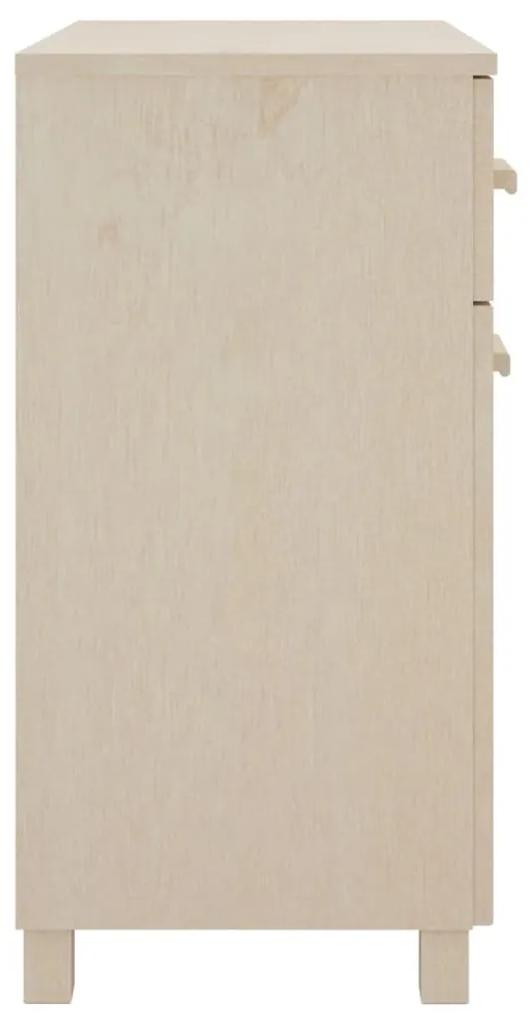 Συρταριέρα HAMAR Καφέ Μελί 79 x 40 x 80 εκ. Μασίφ Ξύλο Πεύκου - Καφέ