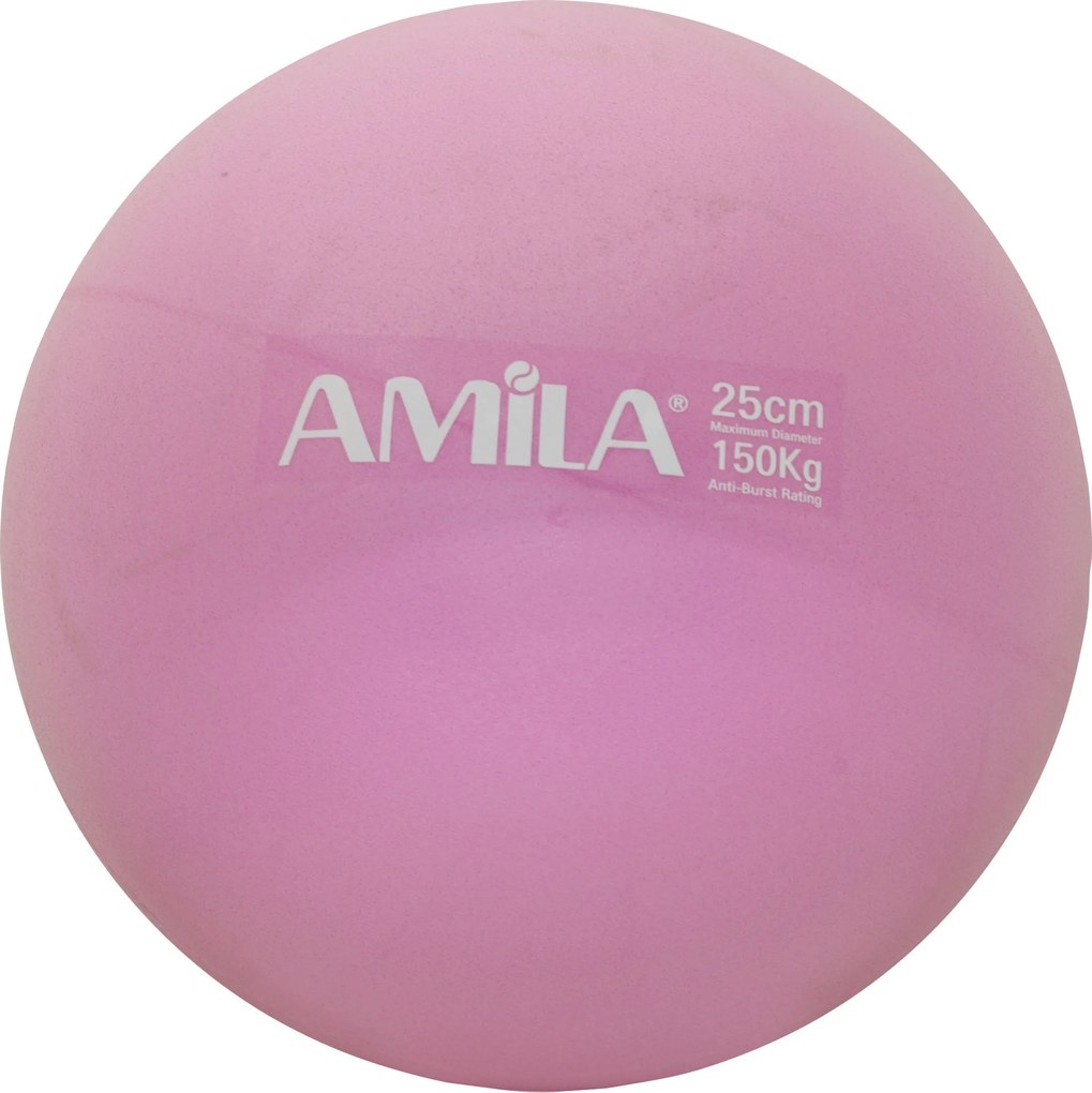 Amila Μπάλα Pilates 25cm, Ροζ, σε κουτί (95817)