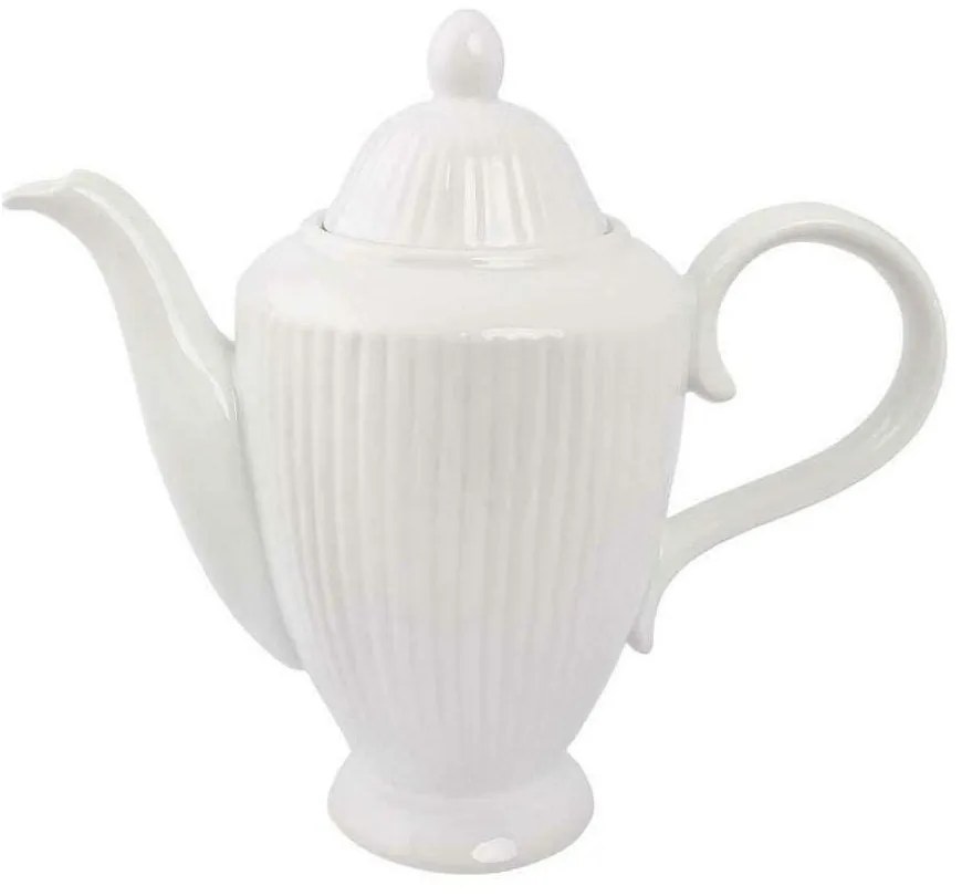 Τσαγιέρα Πορσελάνινη Με Καπάκι PR01100500 1210ml White Oriana Ferelli® Porcelain