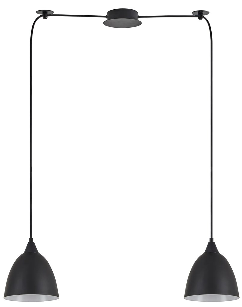 SE21-BL-B10-BL2-MS2 ADEPT PENDAT Black Metal Shade +