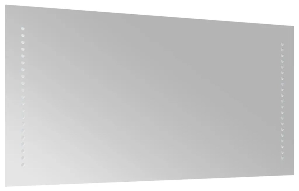 vidaXL Καθρέφτης Μπάνιου με LED 40x80 εκ.