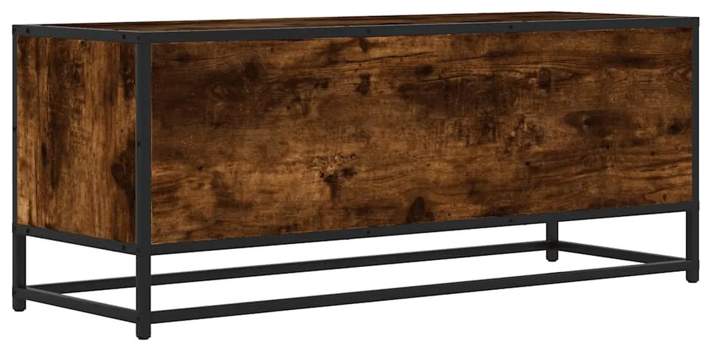 ντουλάπι τηλεόρασης vidaXL Καπνιστή δρυς 100x34,5x40 cm