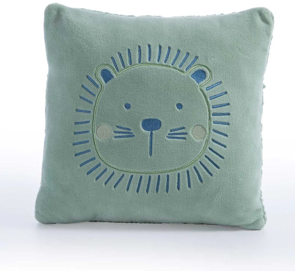 Διακοσμητικό Μαξιλάρι Fleece (40x40) Nef-Nef Homeware Jungle Combo