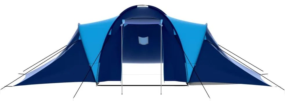 Σκηνή Camping 9 Ατόμων Σκούρο Μπλε / Μπλε Υφασμάτινη - Μπλε