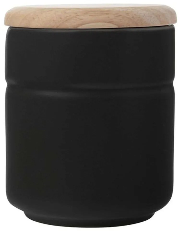 Δοχείο Αποθήκευσης AY0308 600ml Black-Natural Maxwell&amp;Williams Wood,Porcelain