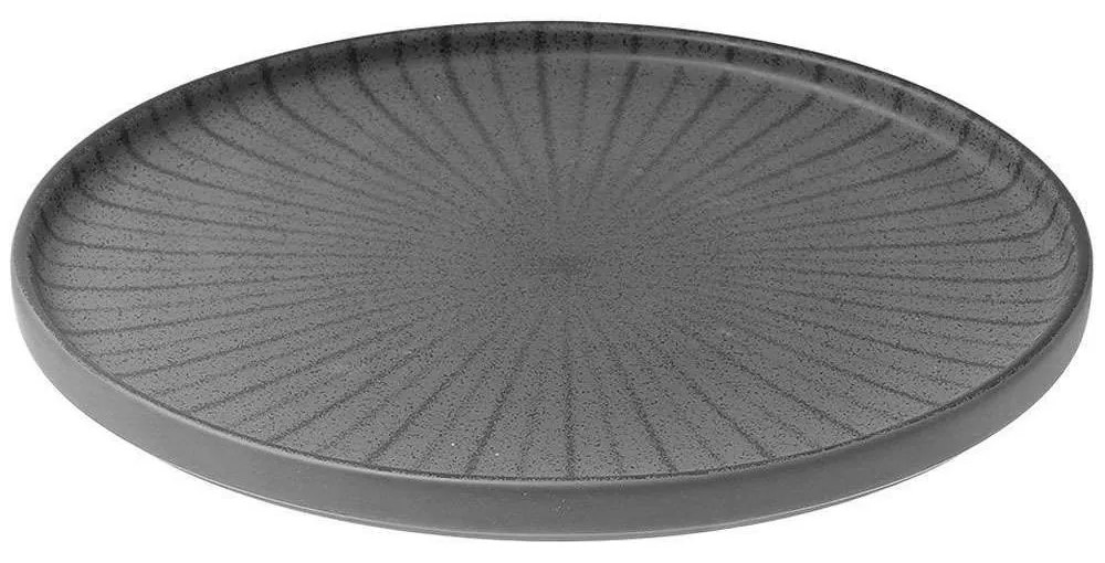 Πιάτο Ρηχό Nordic  07-15824 26cm Black Estia Porcelain