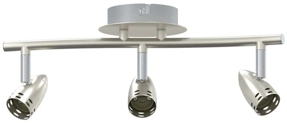 vidaXL Σποτ οροφής Ματ νικέλ 36.5 x 10 x 12.5 εκ Ατσάλι