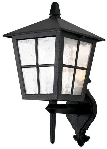Φανάρι  Απλίκα Φωτιστικό Τοίχου 1xE27  Μαύρο  IP43  44cm  Canterbury BL46M-BLACK Elstead Lighting BL46M-BLACK Μαύρο