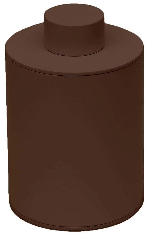 Θήκη Για Βαμβάκι Βαρέως Τύπου 94-943 8x15cm Matte Wenge Pam&amp;Co Stainless Steel