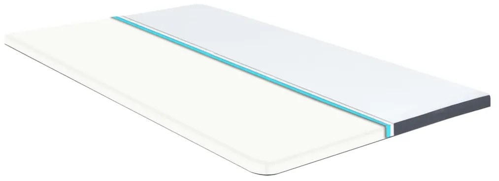 vidaXL Ανώστρωμα για Κρεβάτι Boxspring 200 x 120 x 5 εκ. μέτριας απαλότητας