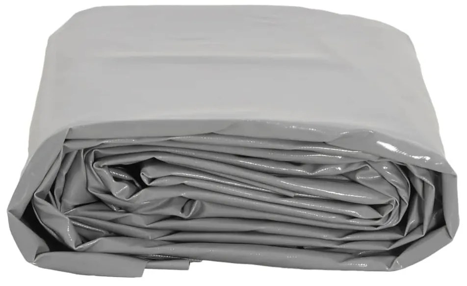 vidaXL Μουσαμάς Γκρι 1,5 x 2 μ. 650 γρ./μ²