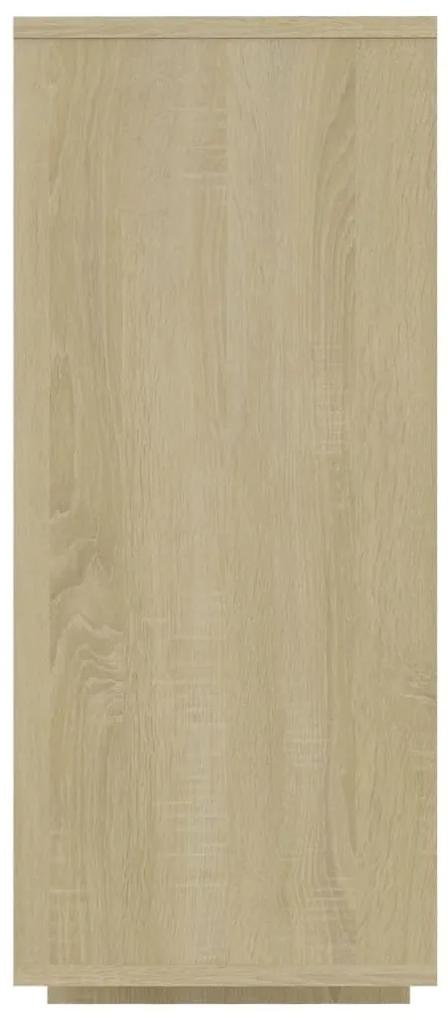 Συρταριέρα Sonoma Δρυς 120 x 30 x 75 εκ. από Μοριοσανίδα - Μπεζ