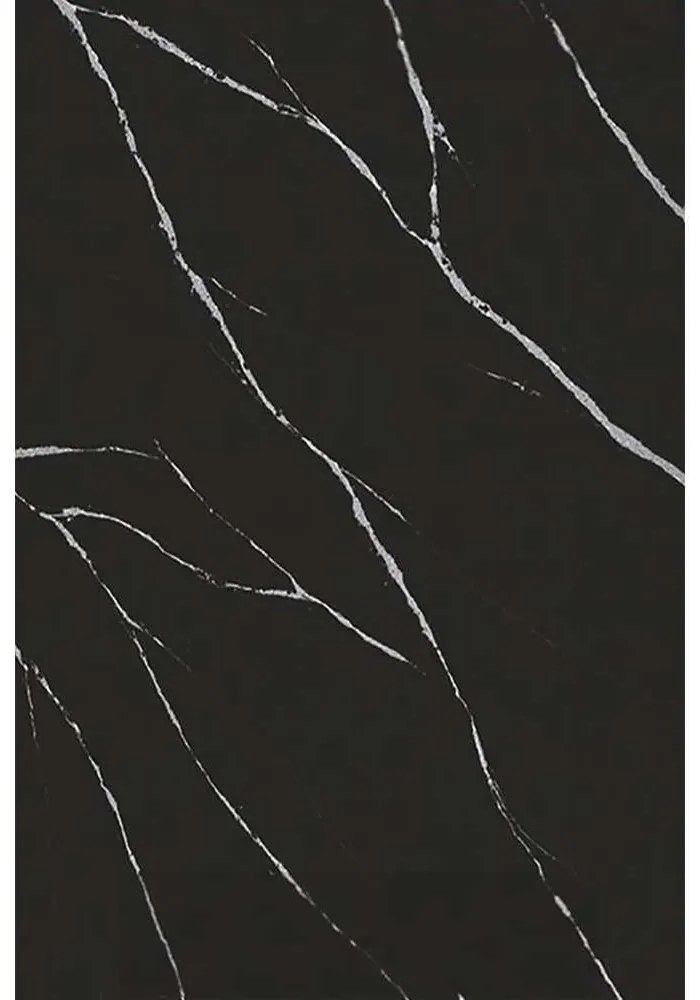 Πάνελ Τοίχου Εσωτερικού Χώρου Carrara 204 0,28x122x280cm Pvc Black NewPlan PVC