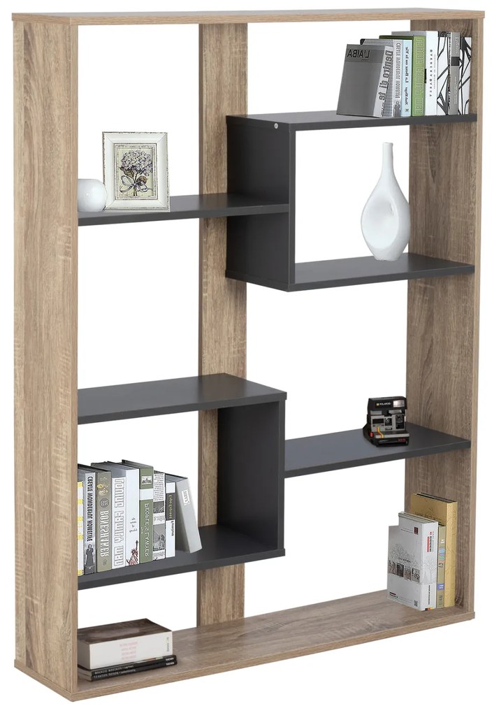 Intrahome ΒΙΒΛΙΟΘΗΚΗ MIVRY-SUR-SEINECELINE .02 100Χ21Χ124,5 ΓΚΡΙ intraho-1618251