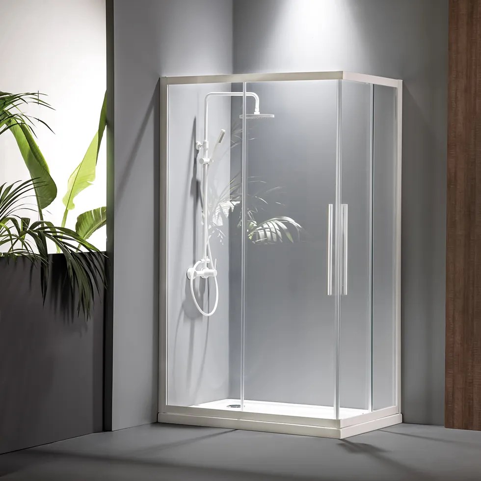 Συρόμενη πόρτα ντουζιέρας Devon Flow Slider-97 - 101-Chrome
