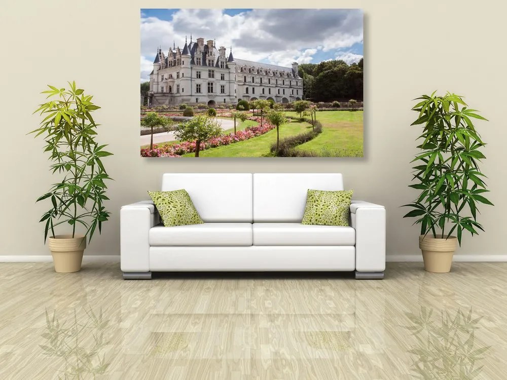 Εικόνα του πύργου Chenonceau - 60x40