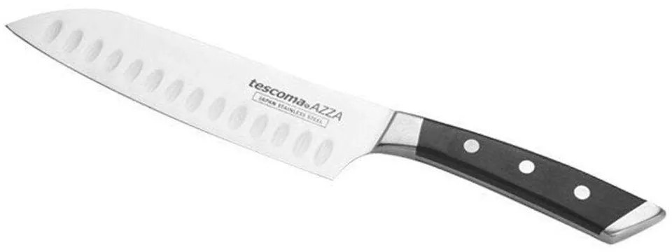 Μαχαίρι Επαγγελματικό Santoku 884532 18cm Black-Silver Tescoma Ανοξείδωτο Ατσάλι