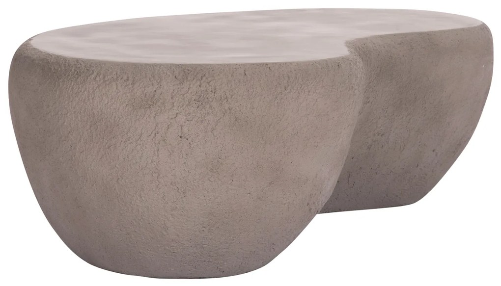ΤΡΑΠΕΖΙ ΣΑΛΟΝΙΟΥ GERSON HM18151.03L FIBER CEMENT ΣΕ ΓΚΡΙ--122x78,5x40Υεκ.