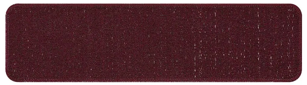 vidaXL Σκαλοπάτια 15 pcs Μπορντό 75 x 20 cm Πολυπροπυλένιο