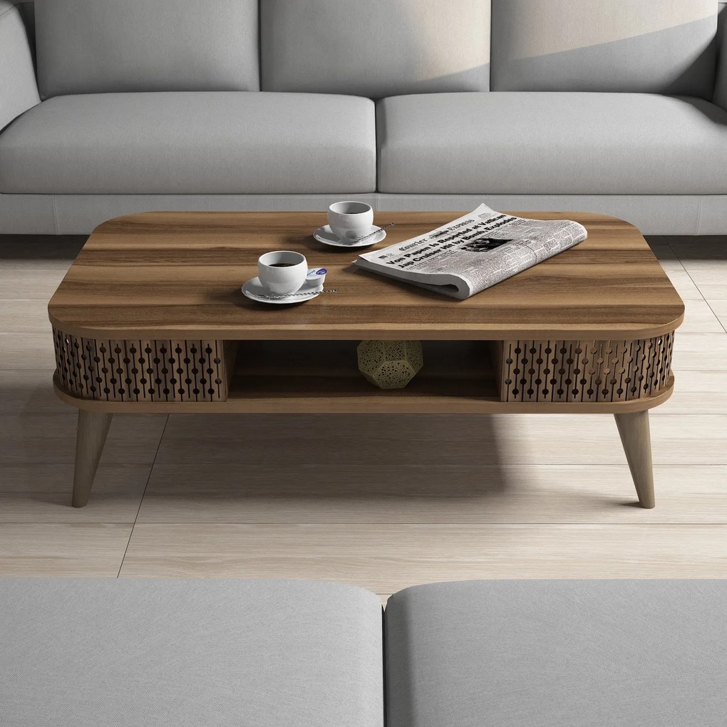 Coffee Table Eylül - Walnut Walnut