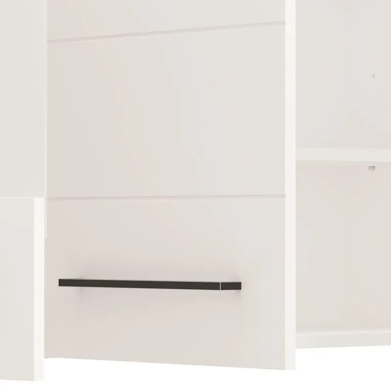 Σύνθεση κουζίνας SAVONA 180 Artisan Oak - Λευκό 180x57x200εκ. 180x57x200 εκ.