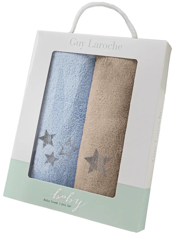 Σετ Πετσέτες Baby Towels Boy 2x(35x50) - Guy Laroche