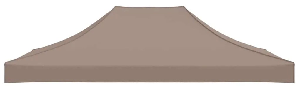 vidaXL Κάλυμμα Τέντας Εκδηλώσεων Taupe 4 x 3 μ. 270 γρ/μ²