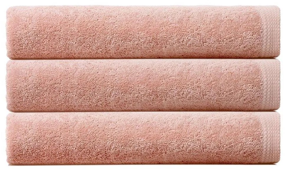 Πετσέτα 02.103.10 Pink Cryspo Trio Σετ Πετσέτες 100% Cotton