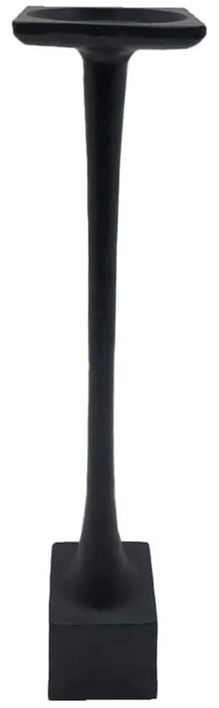Κηροπήγιο Larsen 029000 9x9x48cm Black Aluminium