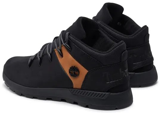 Παιδικά Μποτάκια Timberland Sprint Trekker Mid Lace Up Nubuck Black/Wheat