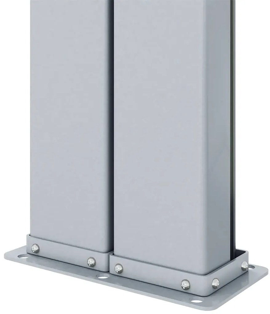 vidaXL Σκίαστρο Πλαϊνό Συρόμενο Κρεμ 200 x 600 εκ.