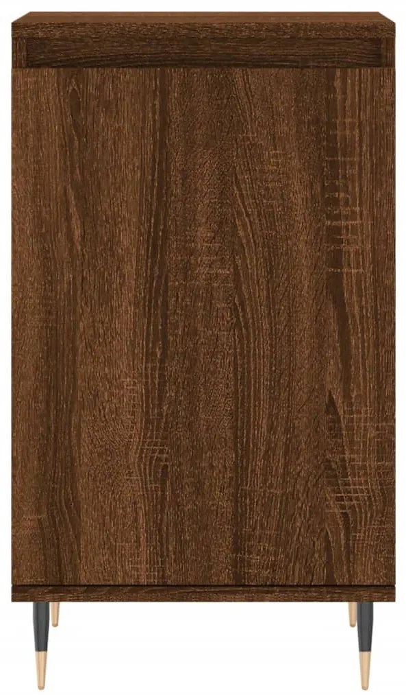 vidaXL Ντουλάπια 2 τεμ. Καφέ Δρυς 40x35x70 εκ. από Επεξεργασμένο Ξύλο