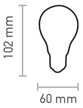 Λαμπτήρας E27 LED Filament A60 10watt Dimmable (7.27.10.18.1)